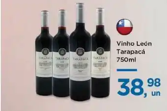 Super São Luiz Vinho Leon Tarapaca 750ml oferta