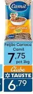 Supermercados Tauste Feijão Carioca Camil 1kg oferta