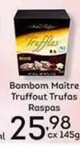Supermercados Tauste Bombom Maître Truffout Trufas Raspas 145g oferta