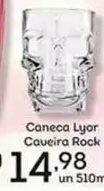 Caneca Lyor Caveira Rock 510ml