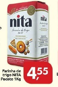 Supermercados Nori Farinha de trigo nita Pacote 1kg oferta