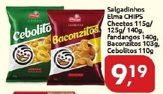 Supermercados Nori Salgadinhos Elma Chips Cheetos oferta