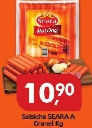 Supermercados Nori Salsicha Seara a granel 1kg oferta