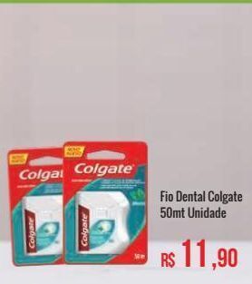 Mart Minas Fio dental colgate 50mt oferta
