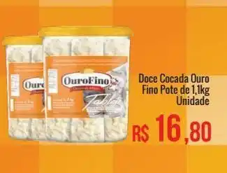 Doce cocada ouro fino x 1,1kg