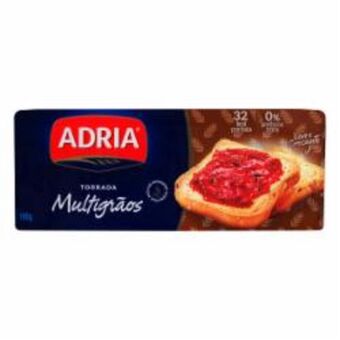 Torrada multigraos adria 142g