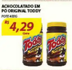 Assaí Atacadista Achocolatado Em Pó Original Toddy 400g oferta