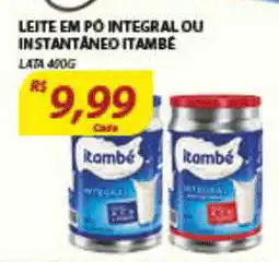 Assaí Atacadista Leite Em Pó Integral Ou Instantaneo Intambé 400g oferta
