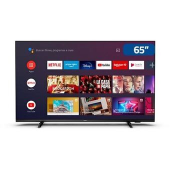 Smart tv 65" philips 4k android bluetooth 65pug7406 - preto