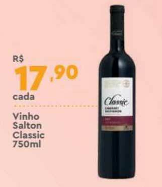 Supper Rissul Vinho Salton Classic 750ml oferta