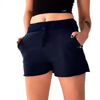 Shorts moletom brohood azul marinho