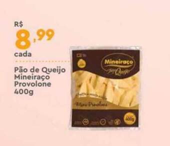 Supper Rissul Pão De Queijo Mineiraço Provolone 400g oferta