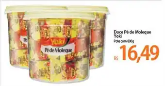 Atacadão Doce Pé De Moleque Yoki 800g oferta