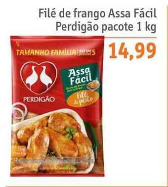 Sonda Filé De Frango Assa Fácil Perdigão 1kg oferta