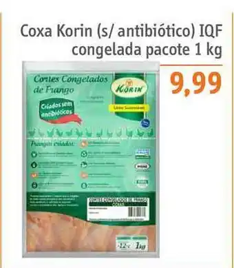 Sonda Coxa Korin S Antibiótico Iqf Congelada 1kg oferta