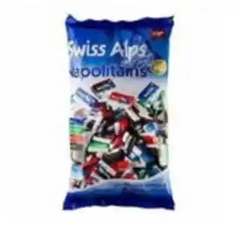 Sam's Club Bombons de chocolate ao leite sortido swiss alps napolitains pacote 500g oferta