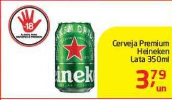 Tenda Atacado Cerveja Premium Heineken 350ml oferta