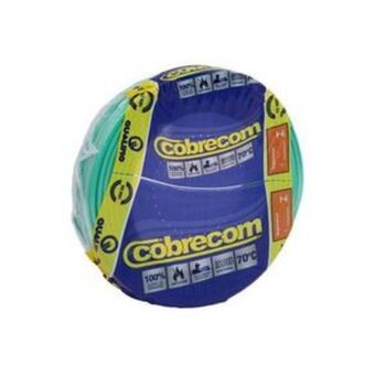 Cabo flexível 1,5mm com 100metros verde cobrecom