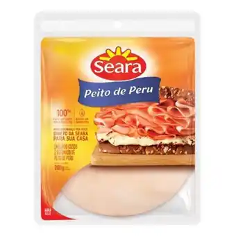 Peito de peru seara fatiado 200g