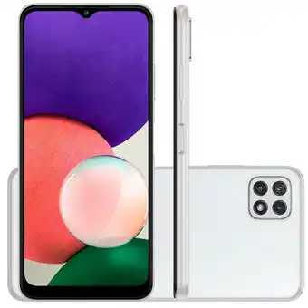 Gazin Smartphone samsung galaxy a22 5g 6.6" octa core 128gb 4gb câmera tripla - branco oferta