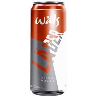 Cerveja wals lager lata 473ml