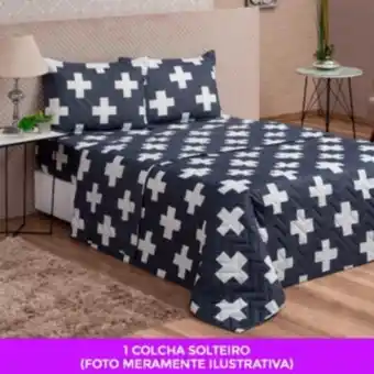 Vest Casa Cobre leito colcha solteiro avulsa col vidaecor geometric retro vestcasa oferta