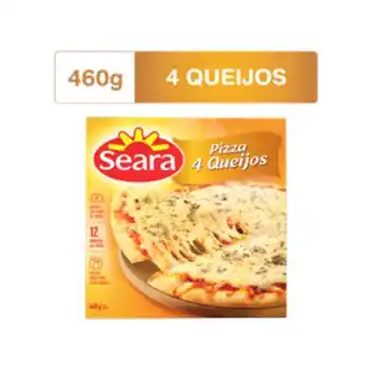 Big Box Pizza seara quatro queijos 460g oferta