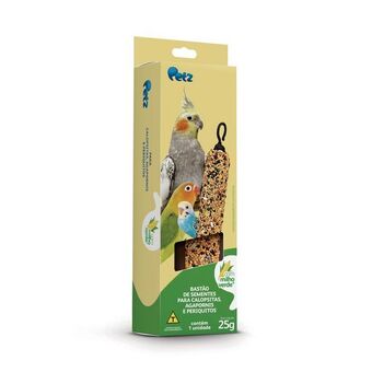 Petz Bastão de sementes petz com milho verde para calopsitas, agapornis e periquitos oferta