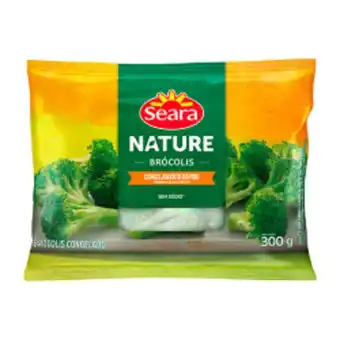 Brócolis florete congelado seara nature 300g