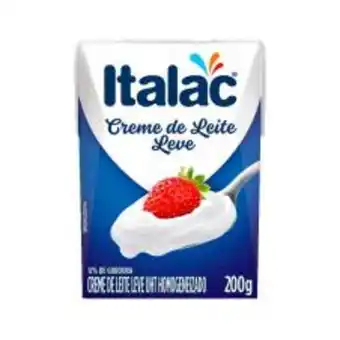 Mega Box Creme de leite italac 200 g oferta