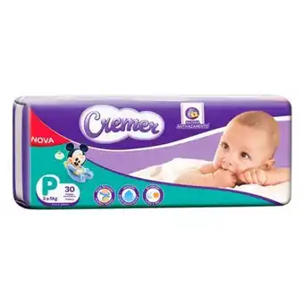 Fralda p cremer disney prática 30un