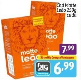 Cha Matte Leao 250g cada