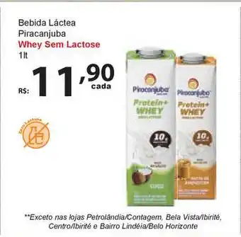 Super Luna Bebia Láctea Piracanjuba 1L oferta