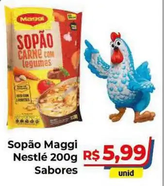 Hiper Moreira Sopão Maggi Nestlé Sabores 200g oferta