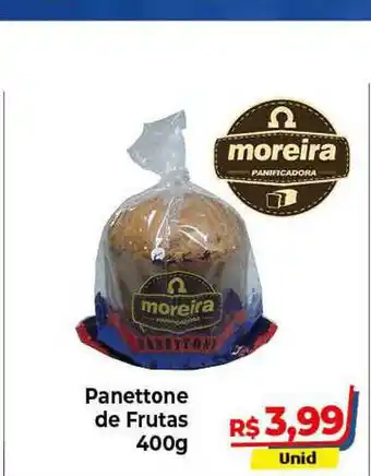 Hiper Moreira Panettone De Frutas 400g oferta