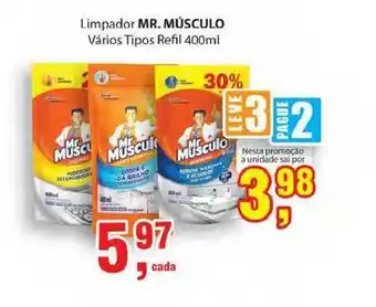 Limpador Mr. Músculo Varios Tipos Refil 400ml