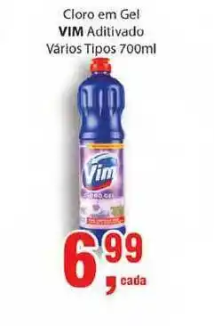 Supermercados Mundial Cloro Em Gel Vim Aditivado Varios Tipos 700ml oferta