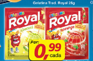 Supermercados Guanabara Gelatina Trad Royal 25g oferta