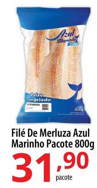 Akki Atacadista Filé De Merluza Azul Marinho oferta
