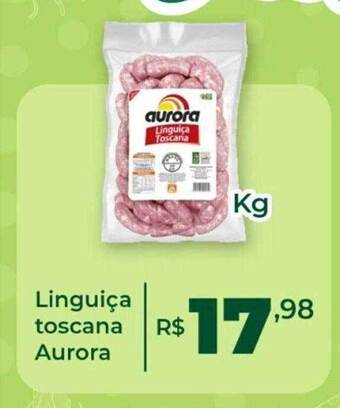 Atacado Máximo Linguiça Toscana Aurora oferta