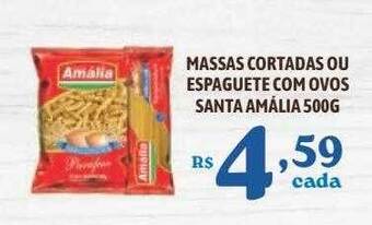 Bahamas Supermercados Massas Cortadas Ou Espaguete Com Ovos Santa Amália oferta
