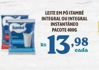 Bahamas Supermercados Leite Em Pó Itambé Integral Ou Integral Instantâneo oferta