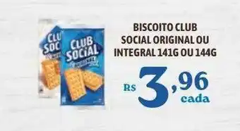 Bahamas Supermercados Biscoito Club Social Original Ou Integral oferta