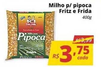 Supermercados Baklizi Milho P Pipoca Fritz E Frida oferta