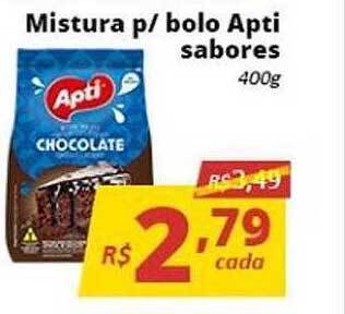 Supermercados Baklizi Mistura P Bolo Apti Sabores oferta