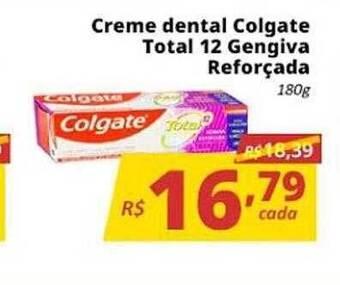 Supermercados Baklizi Creme Dental Colgate Total 12 Gengiva Reforçada oferta