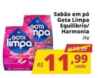 Sabão Em Pó Gota Limpa Equilibrio Harmonia