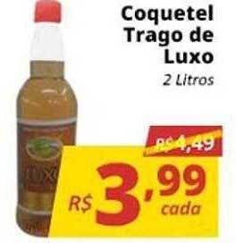 Supermercados Baklizi Coquetel Trago De Luxo oferta