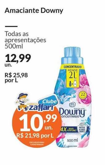 Zaffari Amaciante Downy oferta