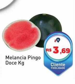 Tonin Superatacado Melancia Pingo Doce oferta